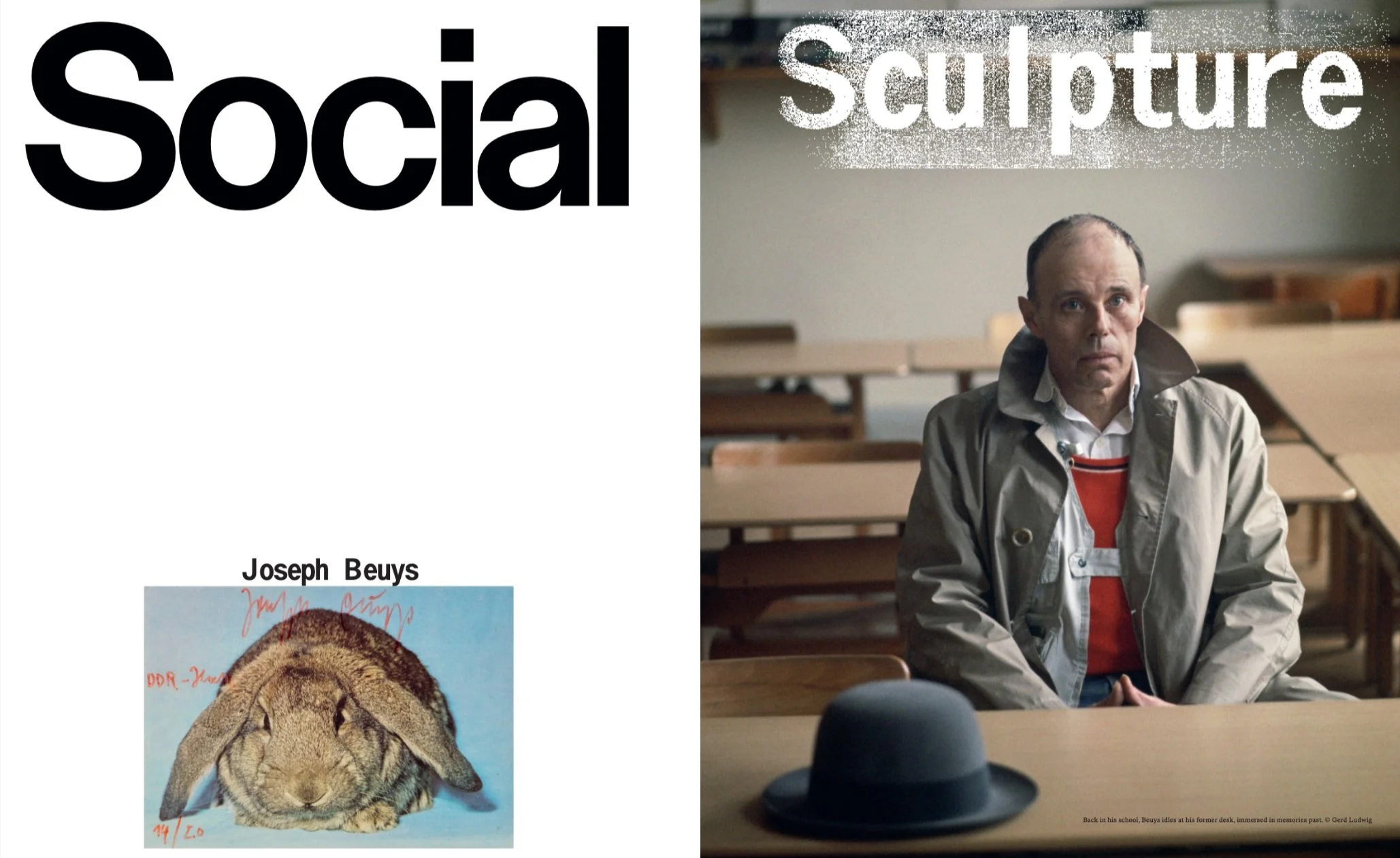 Joseph Beuys' Social Sculpture in Autre Magazine — Gerd Ludwig